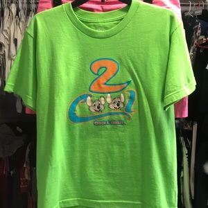 Good condition, Chuck E. Cheese youth L tshirt for girl OR boy.